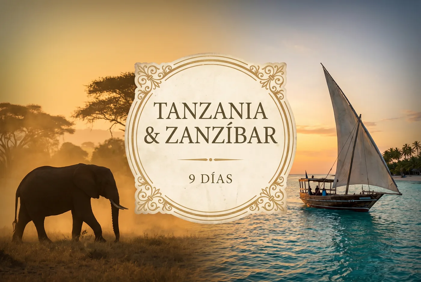 Tanzania y Zanzíbar: 6 días de aventura + 3 días en Zanzíbar