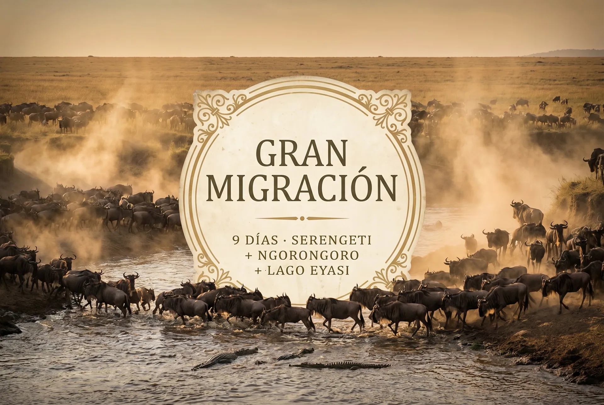 9 Días - Safari Gran Migración y Étnica