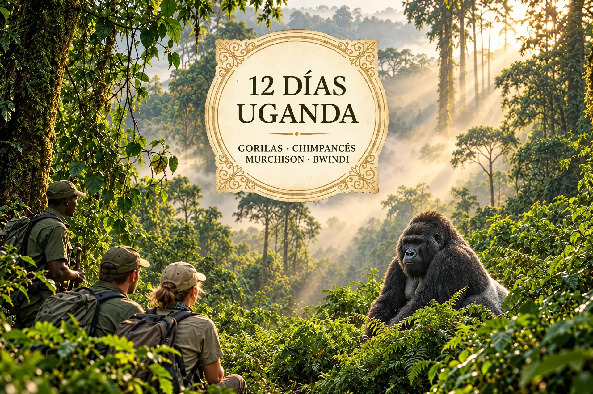 12-Day Uganda Safari: Gorillas in the Mist & Chimpanzees - 1